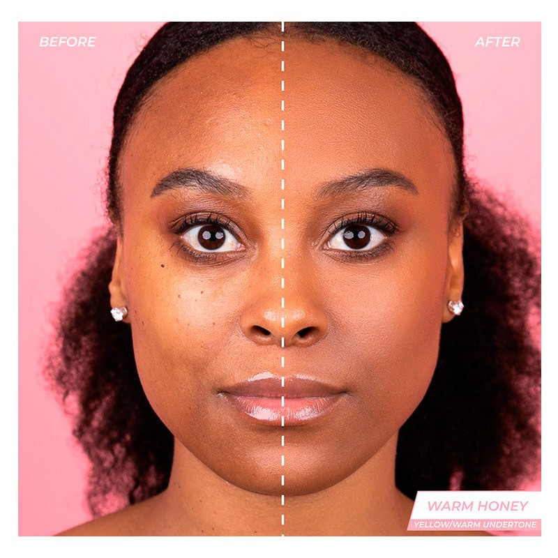 MCOBEAUTY MIRACLE HYDRA-GLOW OIL-FREE FOUNDATION - WARM HONEY, #MCH242 MCOBEAUTY