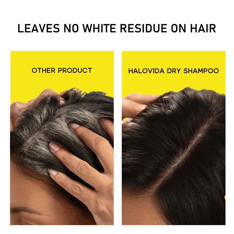 HALOVIDA Dry Shampoo for Women, Dry Scalp Shampoo Spray for