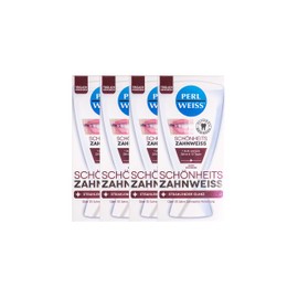 4 x Pearl White Beauty Teeth Whitening 50 ml Visible White Teeth