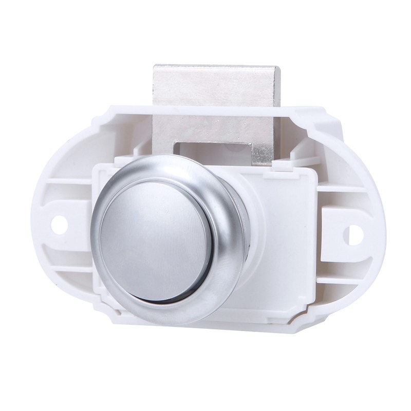 Pearl Chromium Keyless Push Pull Push Lock for RV /