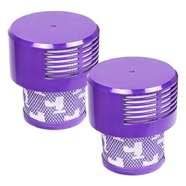 Goodsby 2 Pack Replacement HEPA Filter Compatible with Dyson V10 Animal, V10 Absolute, V10 Cyclone Series, V10 Total Clean, SV12 Cordless Stick Vacuum Cleaner # 969082-01