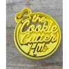 The Cookie Cutter Hub 8cm Easter Egg with Stripes Cookie