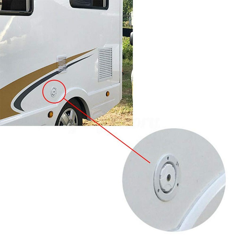 ANAJOY RV Water Cap with Key Gravity Water Inlet Lockable