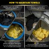 Meguiar's Supreme Shine Microfiber Towels for Cars, Ultra-Plush Car Microfiber