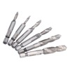 Drill Tap Bit Set Hex Shank Metric Combo HSS Ti