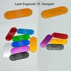 StayMax Aluminum Engraving Blanks Tags Stamping Blanks Tags with 2