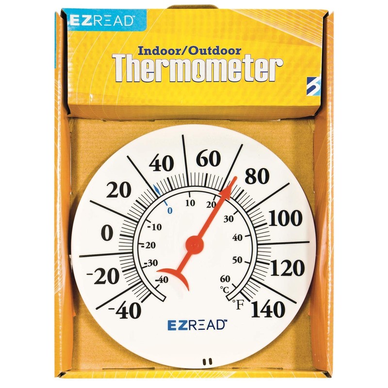 Headwind 8400009 Indoor and Outdoor Dial Thermometer, 8-Inch