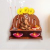 Wooden Wall Mounted Hanging Table top Temple Pooja Mandir God