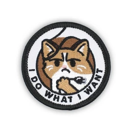 Winks For Days Adult Merit Badge Embroidered Iron-On Patch (I Do What I Want)
