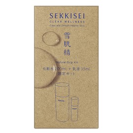 Yukisamei Clear Wellness Natural Drip Kit, Lotion, 6.8 fl oz (200 ml) + Milky Lotion, 1.2 fl oz (35 ml)