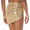 Norma Kamali Women's Diana Bottom, Gold, Large