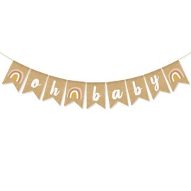 Birthday Garlands: Garlands Birthday and Baby Shower Decoration Girl Boy - Birthday Garland and Bunting - Gender Reveal Party - Oh Baby Garland Banner Decoration by VIVIIHOO