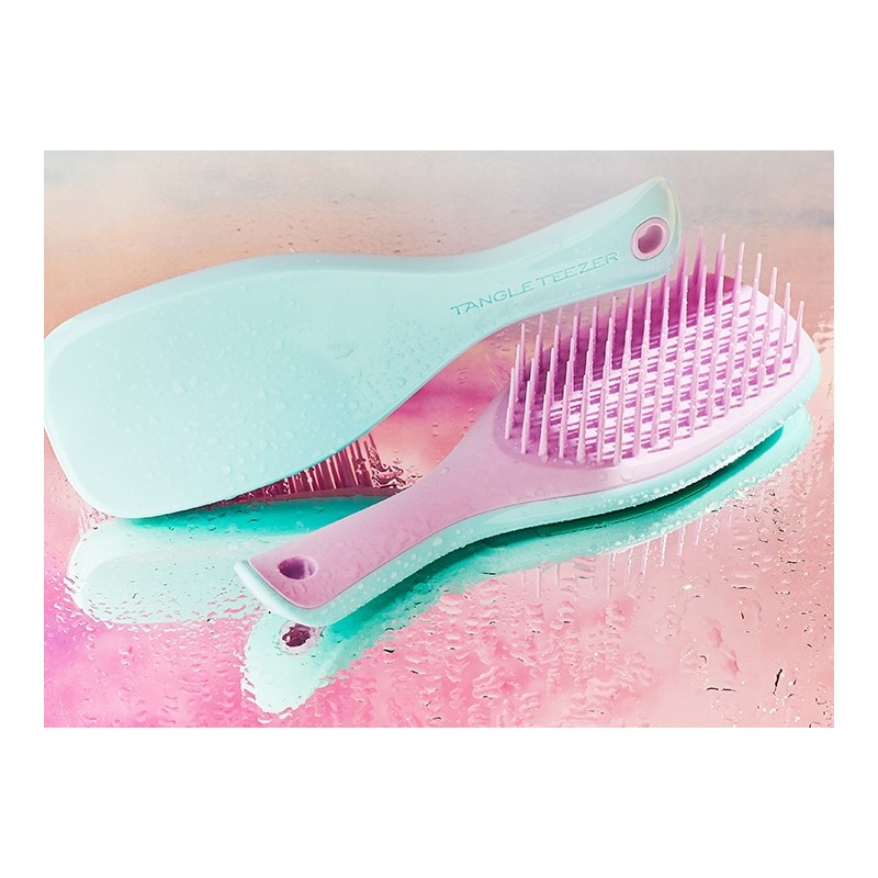 Tangle Teezer Wet Detangler Mini Hair Brush, Wisteria Leaf, 1
