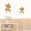 Alipis Classic Design Resin Angel Statue Vivid Adornments for Home