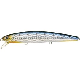LUCKY CRAFT Flashminnow 110 (702 Zebra Sardine), Surf Fishing Lure