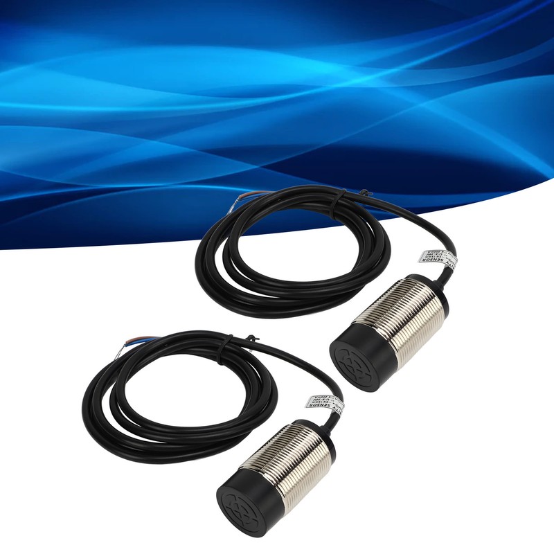 2 Set Proximity Sensor Switch Waterproof NPN DC 2 Wire