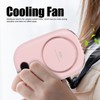 Mini Electric Fan Portable USB Charging Neck Hanging Bladeless Fan