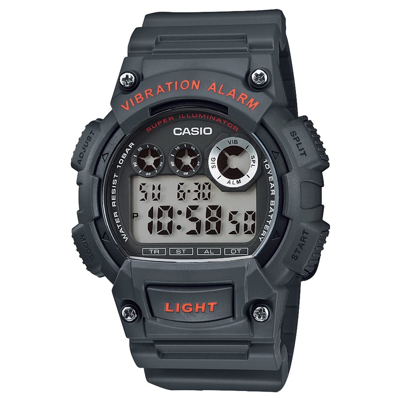 Casio Collection Wristwatch 【Domestic Regular Product】W-735H, gray, 1 piece, watch