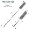 SetSail Extra-Long Dusters with Extension Pole 100-inch for Cleaning, Bendable