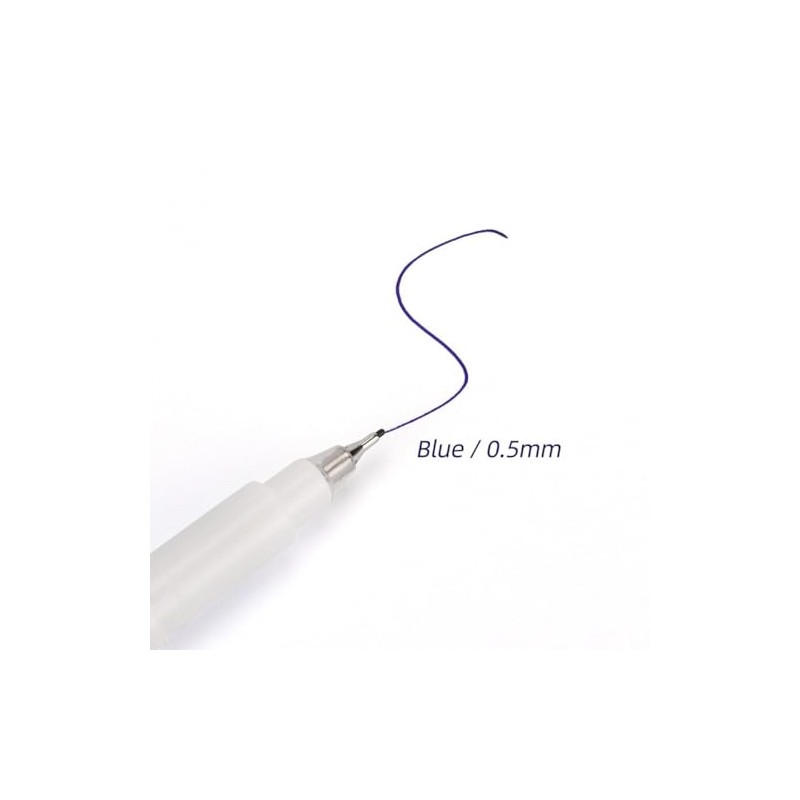 Bolígrafo para Tatuar Cejas Azul 05 MM Lápiz Marcador de