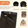 Full Shine 20 Inch Seamless Clip in Hair Extensions Human
