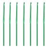 Häkelnadel Set, Häkelnadeln Set, Crochet Hook, 7 grüne Häkelnadel für