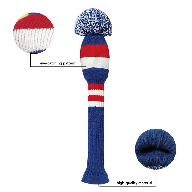 Scott Adward Golf Head Cover 1 PCS Knit Golf Club
