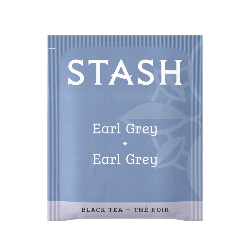 Stash Tea Earl Grey Black Tea - Caffeinated, Non-GMO Project