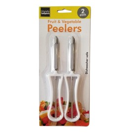 Handy Housewares 2 Piece Fruit & Vegetable Swivel Blade Peeler Set - Great for Apples, Carrots and Potatoes (1 Set)