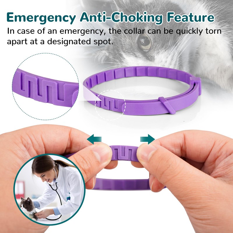 Trail Tail Calming Collar for Cats, Cat Calming Collars for