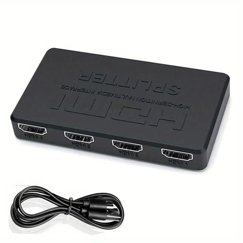 4K Ultra HD HDMI Splitter - 1 Input, 4 Outputs