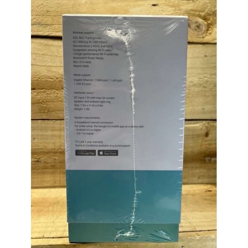 TP-LINK Google WiFi Router By TP-Link OnHub AC1900 TGR1900-Brand New