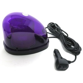ALTEED Streamline LED Rotating Light Playing Card, 7 Patterns of Luminescence, 12V 24V Automotive Use, Purple