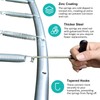 Heavy Duty Trampoline Springs 5.5inch for Trampolines, Stainless Steel Trampolin