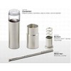 Anfang Pepper Mill Salt Mill Set of 2 Stainless Steel