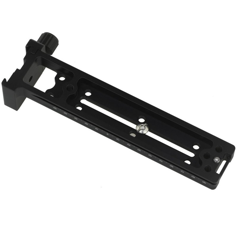 Haoge LVR-200CP Double Dovetail Plate 200mm Vertical Rail with 90