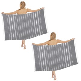 Dlebay Beach Towel 2 Pack,Sand Free Beach Towels Oversized 39 x 72,Turkish Beach Towel Quick Dry Towel,Lightweight Pool Towels for Adults Travel Towel,Cool Beach Essentials Super Absorbent Towels