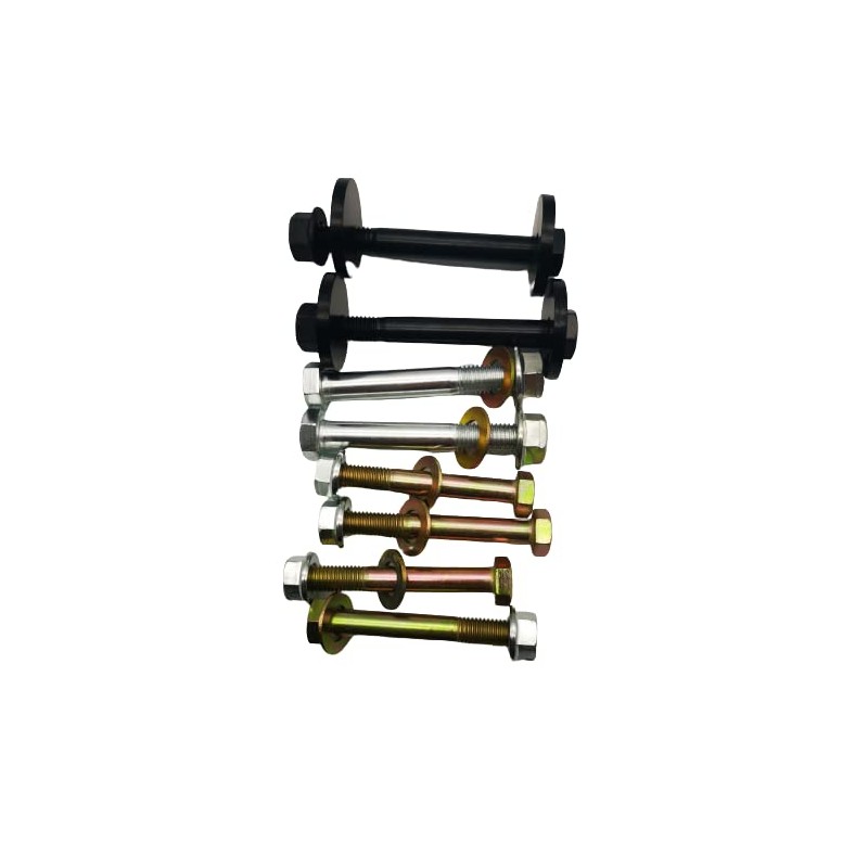 Glyqxa Complete Front Control Arms Cam Bolts & Hardware Kit