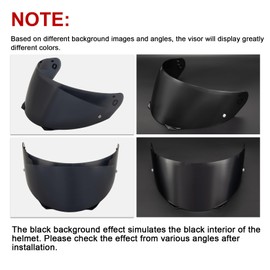 PSLER i90 Visor - i90 Helmet Tinted Visor HJ-33 Face Shield Motorcycle Helmet Visor for i90 HJ-33,Dark Black