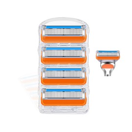 Razor Replacement Blades for Gillette, Fusion Manual Razor, Manual Shaving, Replacement Blade