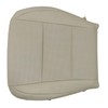 Priprilod Tan Perforated Microfiber Leather Driver Side Bottom Replacement Seat