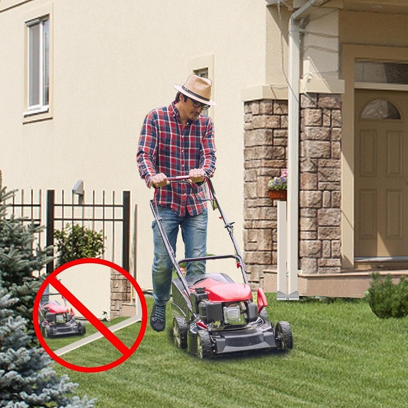 2 PCS Stainless Steel Gutter Extension Hinge, Downspout Extension Flip-Up