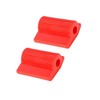 HEROFFIX 2pcs Universal Red Gear Shift Shifter Case Boot Protector