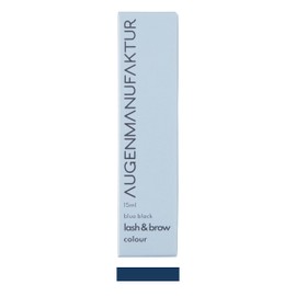 Augenmanufaktur Colour Lash & Brow Eyelashes and Eyebrows Dyeing Blue Black - Permanent Colour for Intensive Tint - 15 ml