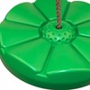 Heavy Duty Plastic Disc Tree Swing with PE Rope for