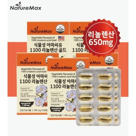 Vegetable Flaxseed Oil Benefits Linolenic Acid Flaxseed 10 Months / 식물성 아마씨유 효능 리놀렌산 아마씨 10개월