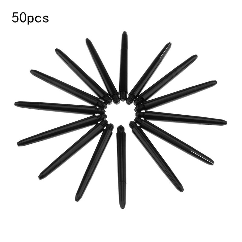 heyous 50 Pieces 2BA Nylon Shaft PC Shaft Dart Accessories