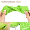 Clip on Strainer for Kitchen Pasta Strainer for Pots Heat