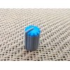 FLEOR 100PCS Blue Electric Guitar Plastic Effect Pedal Knobs Amplifier