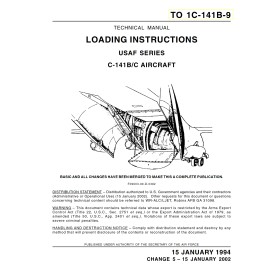 683 Page 2002 C-141 B C STARLIFTER TO 1C-141B-9 Loading Flight Manual on Data CD